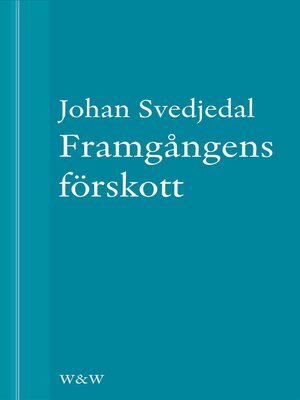 cover image of Framgångens förskott